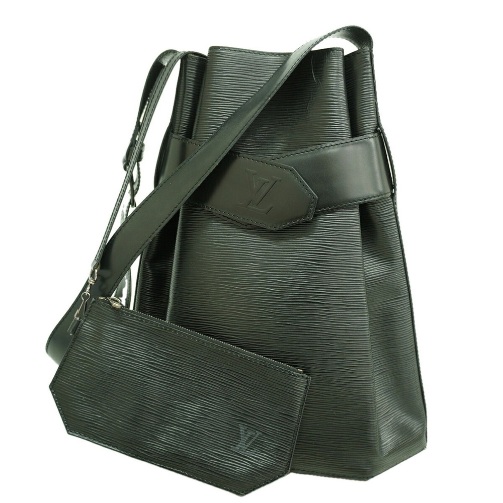 Louis Vuitton Epi Sac Depaule GM Shoulder Bag M80155 Noir (Women's)